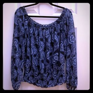 Michael Kors paisley print blouse
